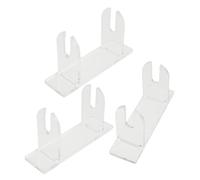 Beavorty Soporte para Abanicos Japonés de Acrílico Transparente, Base de Exhibición 3 Unidades, Diseño Práctico para Organización en Interiores y Decoración