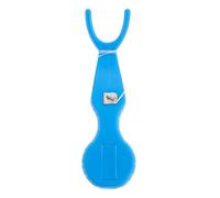 Beavorty Soporte para Hilo Dental Reemplazable Azul, 1 Unidad, Fácil Deslizamiento, Limpieza Interdental Eficaz, Cuidado Bucal Diario, Eliminación de Restos de Comida, Herramienta Dental