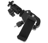 Beavorty Soporte Portátil para Clarinete Clip Metálico Ajustable y Rotación 360 Grados, Soporte Móvil para Teléfono y Partituras, Adecuado para Intérpretes en Banda de Marcha y Sesiones de