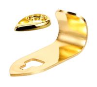 Beavorty Soporte Pulgar Derecho de Saxofón Metálico Cojín, Gancho de Reposapulgar para Saxofón Alto y Tenor, Accesorio Reemplazo Cómodo para Músicos de Viento