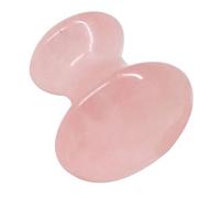 Beavorty Tabla de Raspado de Cristales Gua Sha para Rostro de Cuarzo Herramienta de Masaje Facial Forma de Hongo para Eliminar Arrugas Relajar Músculos Casa o Spa
