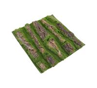 Beavorty Tablero Decorativo de Corteza para Acuario y Terrarios de Serpientes, Tortugas y Reptiles, Fondo Artificial 30X30 CM