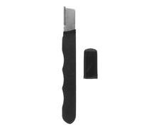 Beavorty Tijeras de Podar Manuales de Acero Aleado Negras Piedra Afiladora para Jardinería, Podadoras de Pulgar Resistentes, Herramienta Portátil para Mantenimiento y Corte de Árboles