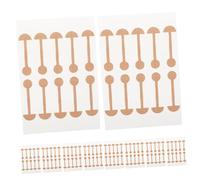 Beavorty Tiras Nasales Elásticas Moldeadoras 10 Piezas Ajuste Cómodo Suave Para Corrección De Alas Nasales Viajes Mejora Respiración Antironquidos Salud y Hogar