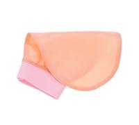 Beavorty toalla de barro pincel accesorios de baño húmedo lavable guantes exfoliantes exfoliating gloves guante exfoliante guantes de ducha depurador manopla exfoliante Seda rosa