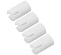 Beavorty Tuercas de Hueso de Buey para Banjo 4 Piezas, Cejuela de Quinta Cuerda, Pieza Maciza Resistente, Accesorios para Banjo Sustain Mejorado, Uso Profesional en Instrumentos