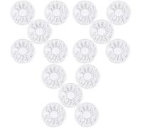 Beavorty Utensilios Para Uñas 15 Paquetes 12 Calcomanías De Uñas De Etiqueta Engomada Del Arte Del Clavo Etiqueta Engomada De Las Del Arte Del Clavo Para Uñas Salvaje Cuentas De Acrílico