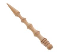 Beavorty Varilla de Masaje de Pies y Cuerpo 1 Unidad Madera Amarilla Funcional para Acupuntura y Reflexología Relajación Doméstica Palma Mano Cuidado Salud