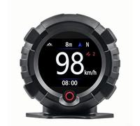 BEAZOOM 1 unid digital coche GPS medidor de pendiente inclinómetro con visualización de cabeza hacia arriba velocímetro Off Road Car Pitch ángulo medidor altitud latitud