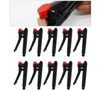 BEAZOOM 10 interruptores de mano rojos para pulverizador eléctrico, accesorio ergonómico de mango de plástico para herramientas de riego de jardín agrícola