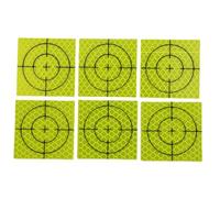 BEAZOOM 100 pegatinas reflectantes para objetivos de puntería, 20 mm a 60 mm, prismas de topografía, construcción de marcadores altos e ingeniería de túneles