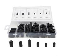 BEAZOOM 100 piezas de aspiradora de goma automotriz, sellos de polvo negros para protección del carburador, cubiertas de componentes del motor resistentes al desgaste, vehículo