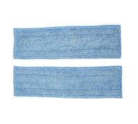 BEAZOOM 2 paños de microfibra para mopa de vapor Polti Moppy rojo y blanco, almohadillas de limpieza de suelos lavables a máquina
