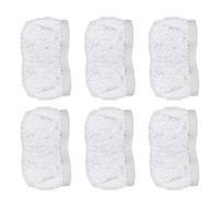 BEAZOOM 6 almohadillas lavables para mopa Polti Vaporetto Smart 100, paños de microfibra suave con tiras de fregar para limpieza del hogar