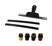 BEAZOOM 7 piezas de accesorios de limpieza a vapor para Karcher SC1 SC2 SC3 SC4 SC5, juego de escobilla y cepillo para ventanas y suelos de baldosas