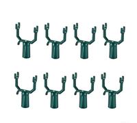 BEAZOOM 8 soportes para ramas de árbol de aleación de aluminio, muletas verdes para árboles frutales, viñedos y jardines, accesorio resistente para evitar que se incline