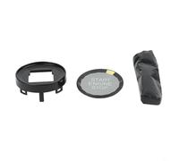 BEAZOOM ABS negro para CRYSTAL Start Stop Switch Cover Night Light para BMW X1 X3 Z4 E84 E83 E89 E71 E72 E92 E93