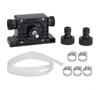 BEAZOOM Accesorio de bomba de taladro 3400 RPM 900 para L/h con manguera de 1,2 m para transferencia de combustible, eje de 8 mm para kit de conexión rápida