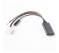 BEAZOOM Adaptador AUX 5.0 manos libres para MX5 RX8 para Mazda 2 3 5 6, receptor inalámbrico de radio de coche con micrófono, color negro