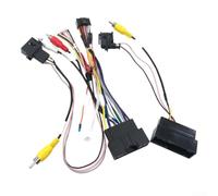 BEAZOOM Adaptador Canbus arnés de radio ABS 12 V ajuste directo para Ford Focus 2011 2019 Kit completo con cable de alimentación conexión segura