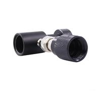 BEAZOOM Adaptador de cilindro de gas CGA320 a W21.8 para SodaStream, convertidor de conexión rápida TR21-4, accesorio regulador ligero (B)