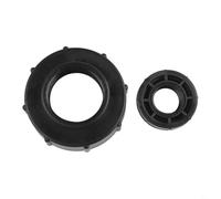 BEAZOOM Adaptador de contenedor IBC S100x8 a 1/5.1 cm 3/10.2 cm 2.5 cm 3.8 cm Reducción de ajuste, rosca interna gruesa para tanque de agua Lluvia IBC Tote(2.5 cm)