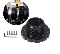 BEAZOOM Adaptador de volante de aleación de aluminio para Thrustmaster T300, T500, para TS-PC, TX Sim Racing, soporte de montaje para juegos, color negro