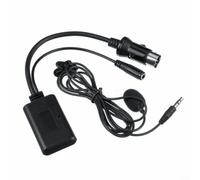 BEAZOOM Adaptador inalámbrico 5.0 para Alpine KCM-123B M-BUS, cable de audio auxiliar de 8 pines con micrófono, receptor de calidad de sonido HIFI para sistema de coche