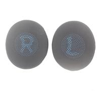 BEAZOOM Almohadillas de gel para auriculares Jabra 45h y Evolve2 65 UC, cómodas para fundas de repuesto, 75 x 65 mm, par negro