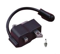 BEAZOOM Bobina de encendido de motosierra de alto voltaje 545202701, PP5020AV, PP4818A, 358350981, mejora la el combustible, calor para plástico, ajuste, para negro