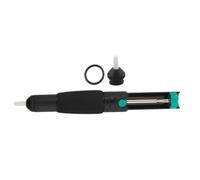 BEAZOOM Bomba desoldadora, aleación de aluminio para succión al vacío con mango antideslizante suave, fuerte eliminación de soldadura de succión de 35 hg, reparación de soldadura manual