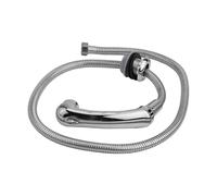 BEAZOOM Cabezal de ducha para cama de champú con manguera para lavabo de peluquería, boquilla de grifo profesional de aleación y ABS, 137 cm