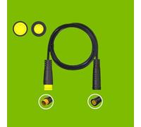 BEAZOOM Cable de extensión de 3 pines para bicicleta eléctrica, 830 mm, adaptador macho a hembra impermeable para sensor PAS de acelerador, cable de PVC negro (macho a hembra)