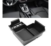 BEAZOOM Caja de almacenamiento central para respaldo de alarma para Kia K3 Forte Cerato 2019-2025, ABS consola organizador, compartimento negro