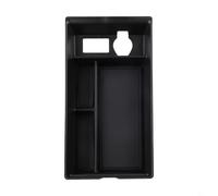 BEAZOOM Caja de almacenamiento para reposabrazos central para interior de coche ES 2021 para organizador de plástico negro 32x165x75cm