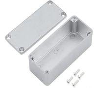 BEAZOOM Caja de aluminio del recinto de la electrónica de la caja del proyecto 1590A para los pedales del efecto de la guitarra DIY prueba de óxido