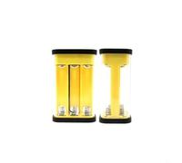 BEAZOOM Carcasa para banco de energía, ABS personalizable para batería para proyectos electrónicos de estudiantes aficionados, blanco, negro, amarillo (6 amarillos)