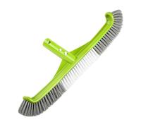 BEAZOOM Cepillo de piscina de 43 cm con cerdas de nailon densas, herramienta de limpieza de arañazos, paredes, suelos y superficies de vinilo