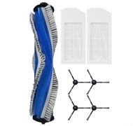 BEAZOOM Cepillo de rodillo principal de repuesto y filtros laterales para Bosch Spotless Advanced BCRC2W BCRD2W Robot Aspirador Kit