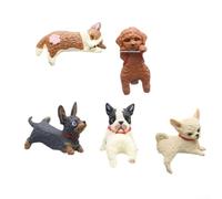 BEAZOOM Colección de figuras de gato de 5 gatitos hechos a mano de PVC para composición de escritorio, decoración de marco de monitor, pantalla de salpicadero de coche, trabajo (estilo D)