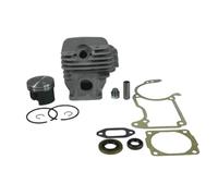 BEAZOOM Conjunto de cilindro y pistón de 44 mm con kit completo de juntas 026 MS260 reparación de motosierra