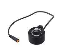 BEAZOOM Control del acelerador de pulgar de 24 V-72 V para bicicleta, aceleración sensible para dial con carcasa de plástico, agarre cómodo, parte de patinete negro