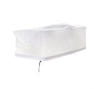 BEAZOOM Cubierta blanca no tejida para plantas para invierno, heladas, nieve y viento para protección, se adapta a macetas de balcón, ventana, caja de flores, 100 x 40 x 45 cm