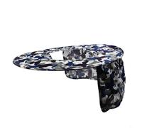 BEAZOOM Cubierta de cuello de casco duro para exteriores, cubierta de sombra para el sol con tira reflectante para construcción y trabajo al aire libre (camuflaje azul)