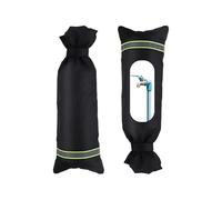BEAZOOM Cubierta de espiga resistente para exteriores, protector de grifo aislado con forro de algodón y revestimiento plateado de polietileno, para adaptarse a la cubierta de tubería de invierno