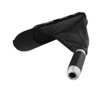 BEAZOOM Cubierta de palanca de freno de mano para Mini Cooper R56 R57 R55 R58 R59, piel sintética negra, cubierta antipolvo