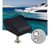 BEAZOOM Cubierta plegable impermeable del barco 210D Oxford Tear Pesca Silla Almacenamiento para Negro