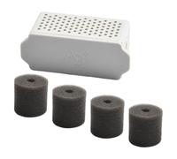 BEAZOOM Esponja de iones de plata de repuesto para aspiradora robot Narwal Freo X Ultra J4, filtro antibacteriano Ag+ con 4 esponjas adicionales