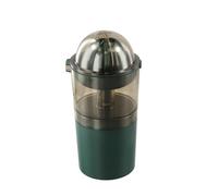 BEAZOOM Exprimidor eléctrico inalámbrico de cítricos de acero inoxidable para exprimidor de naranja, cono dual, carga USB, funcionamiento silencioso, gran capacidad, color verde