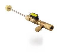 BEAZOOM Extractor de núcleo de válvula de cobre R22 R410A para aire acondicionado, para extractor de doble tamaño de 1/4 5/16 pulgadas con 10 tuercas y 20 para núcleos de repuesto